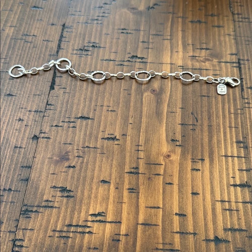 Silpada Silver Chain Charm Bracelet - Picture 3 of 4